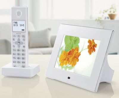 Sharp JD7C1CL – Home phone and digital photo frame