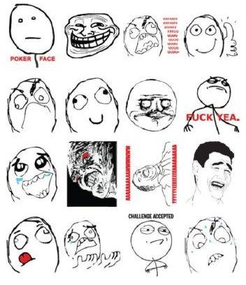 real rage faces