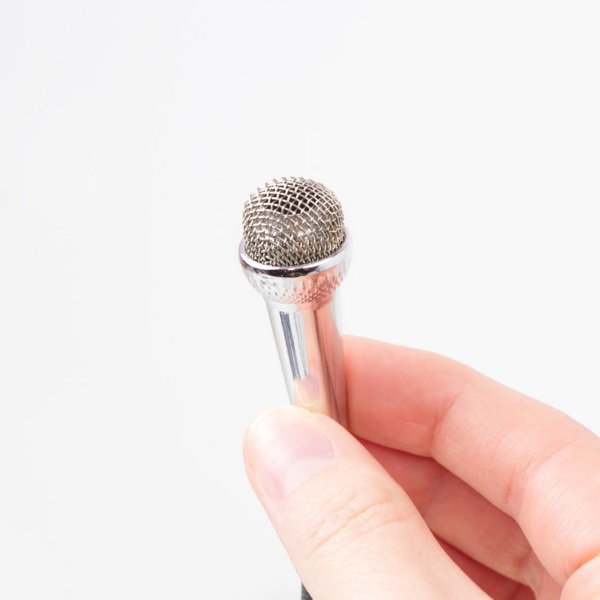 Mini Karaoke Microphone – sing wherever you are with this tiny mic - The  Red Ferret JournalThe Red Ferret Journal